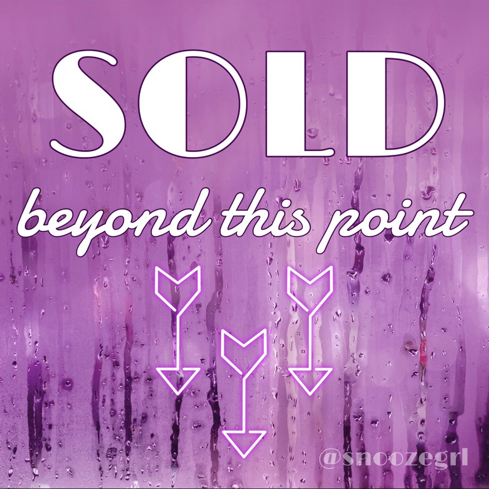 🟪SOLD BEYOND THIS POINT🟪